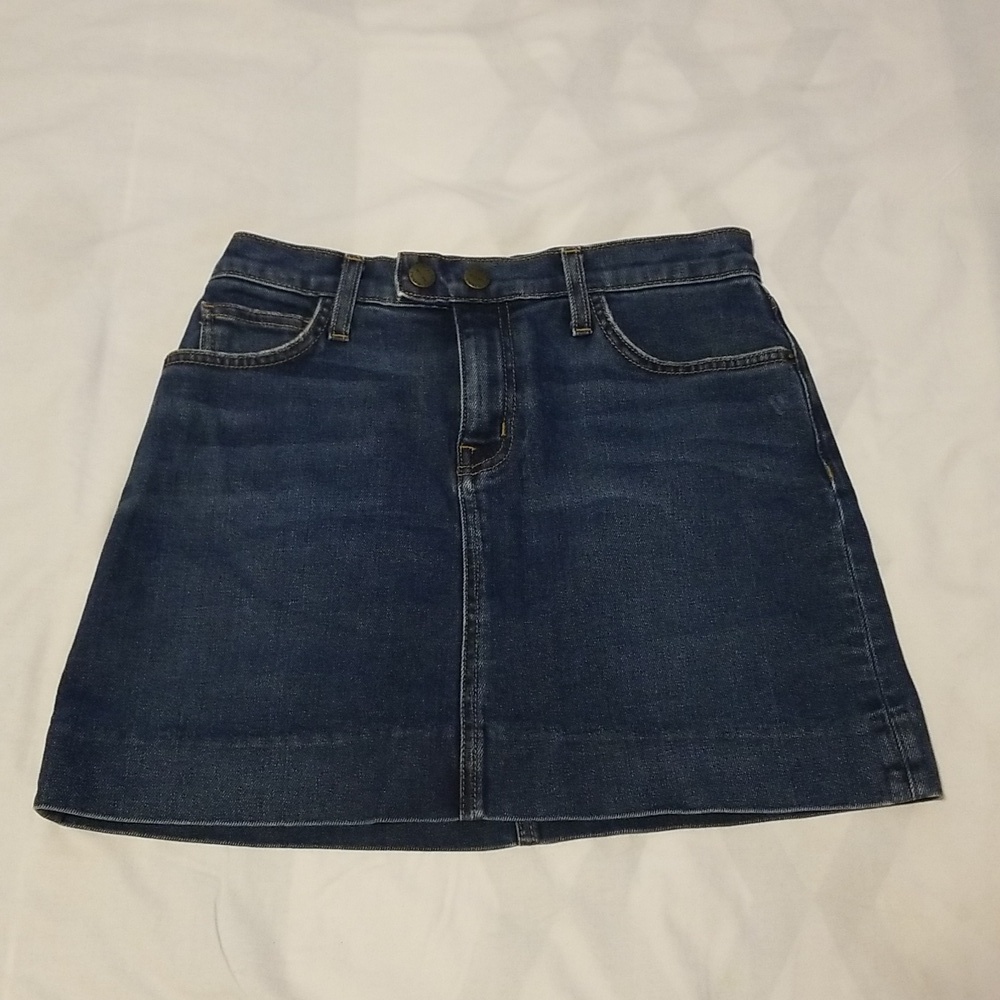 Current/Elliott Denim Mini Skrit Women's Size 27 Color Blue
